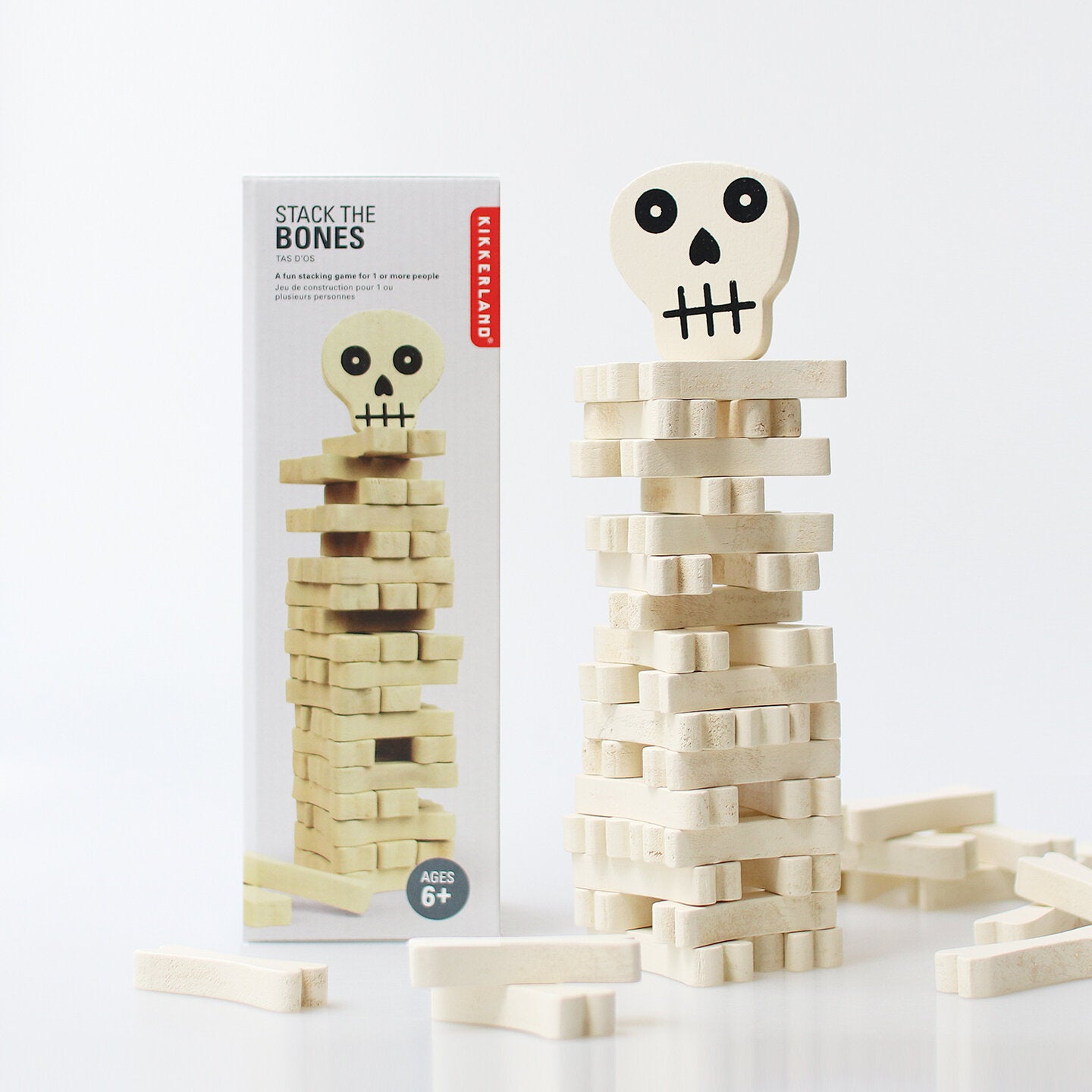 Stack the Bones game with box