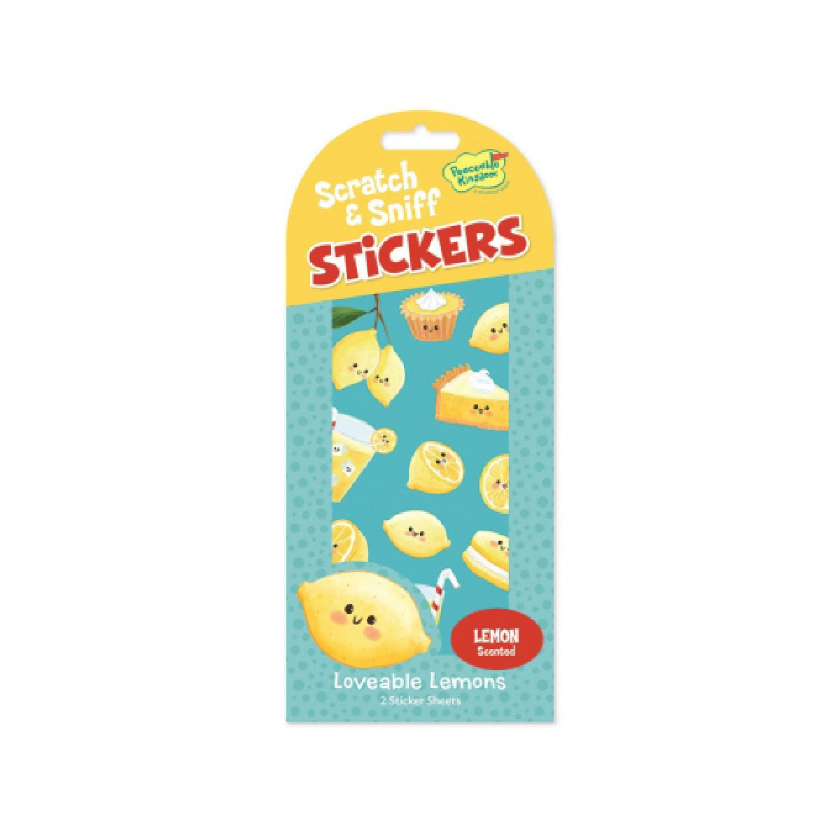 Lemon Scratch And Sniff Stickers