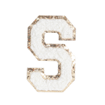 s - Letter Patch Whitee