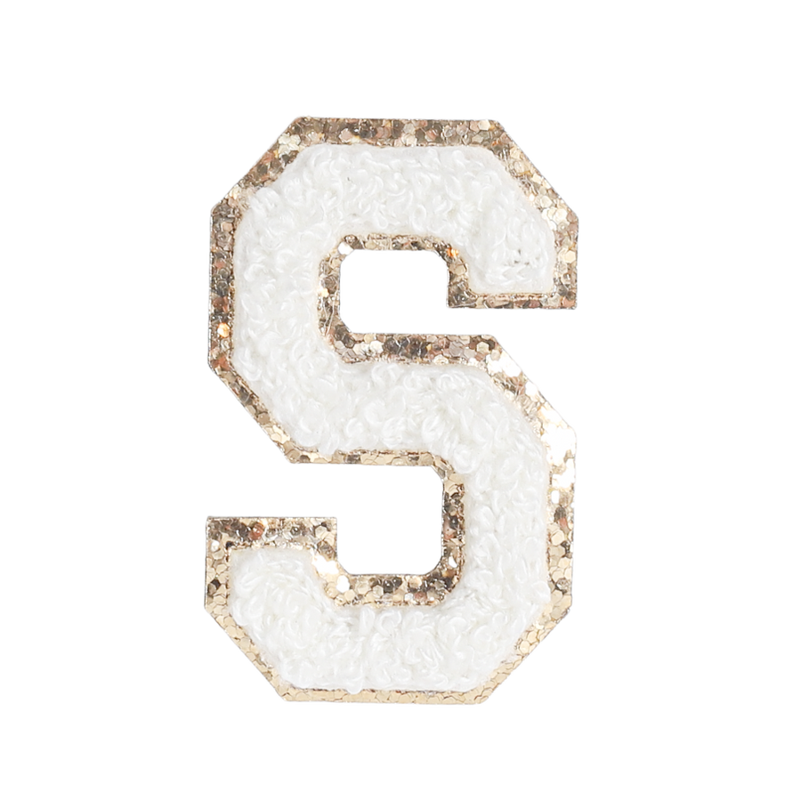 s - Letter Patch Whitee