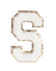 s - Letter Patch Whitee