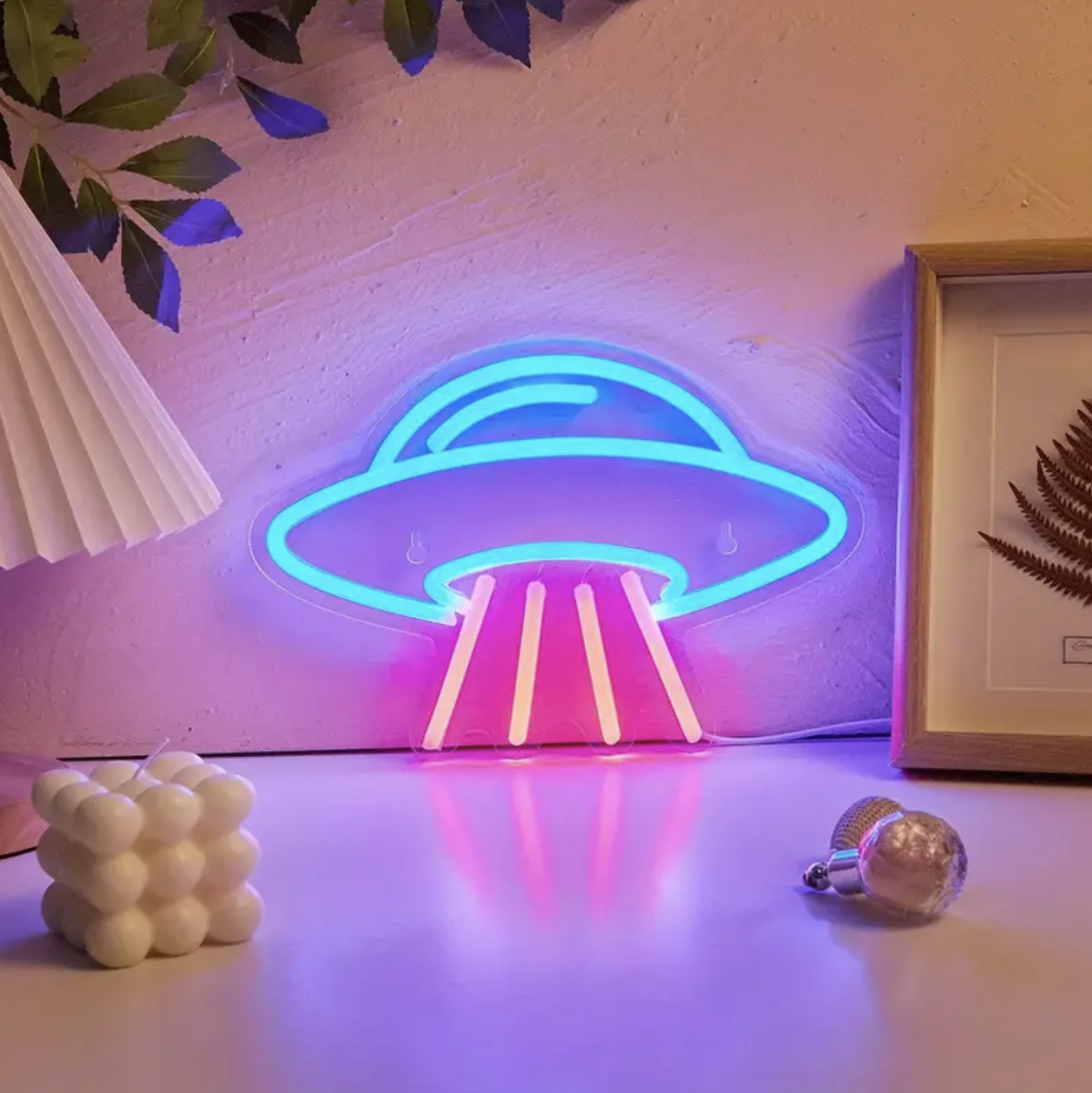 UFO Neon LED Light