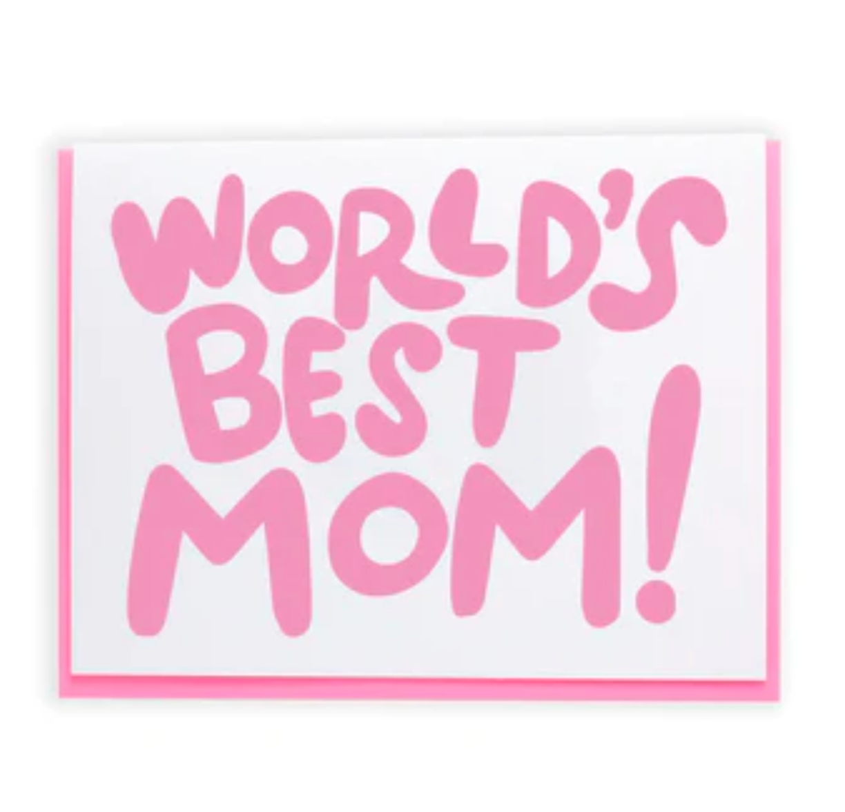 World&#39;s Best Mom Greeting Card