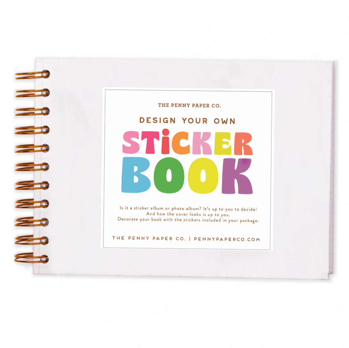 NEW! Decorate Your Own Album / Sticker Book