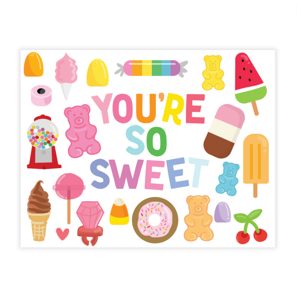 You&#39;re So Sweet, Postcard