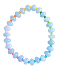 Stone Beads Bracelet, Blue Raspberry