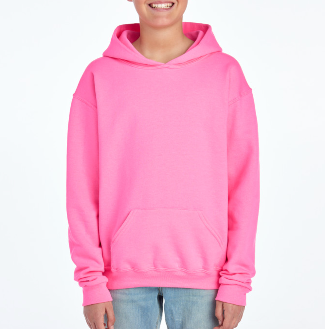 Youth Hoodie | Bubblegum Pink