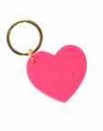 Personalized Acrylic Heart Keychain