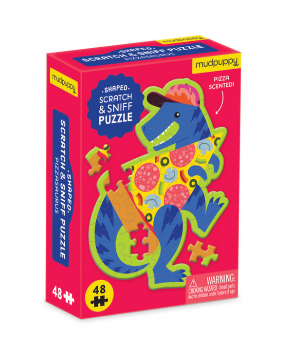 Pizzasaurus 48 Piece Mini Scratch & Sniff Puzzle