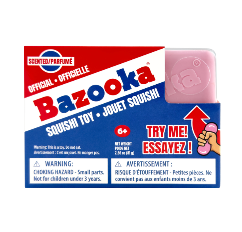 BAZOOKA Gum Scented Squishi Toy