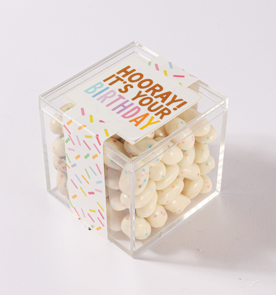 Jelly Belly Birthday Cake Cube