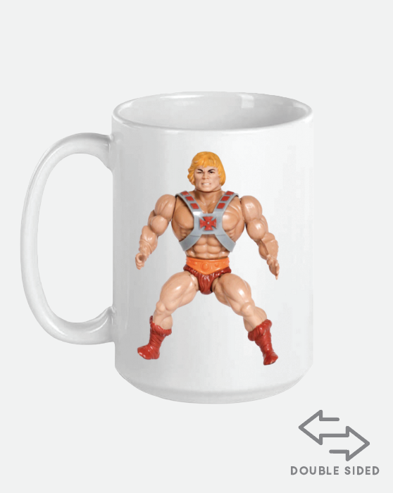 Good Guy / Bad Guy, Double Sided HeMan Mug