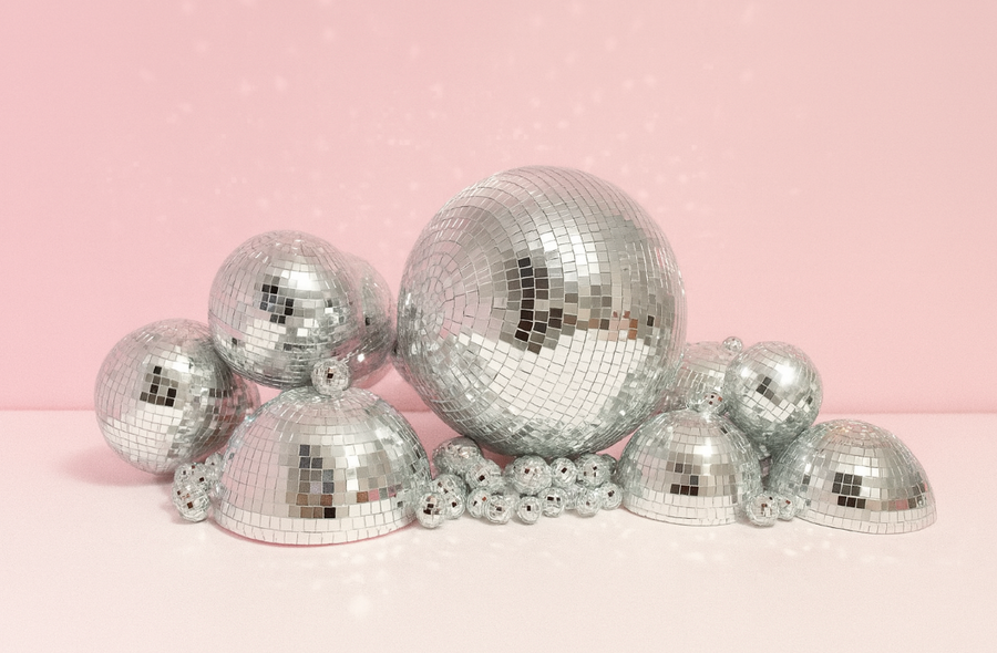 Deluxe Disco Ball Display Set