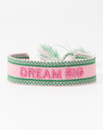 Dream Big  | Embroidered Bracelet