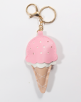 Ice Cream Keychain / Bag Charm
