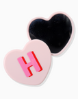 Small Monogramed Heart Mirror