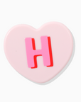 Small Monogramed Heart Mirror