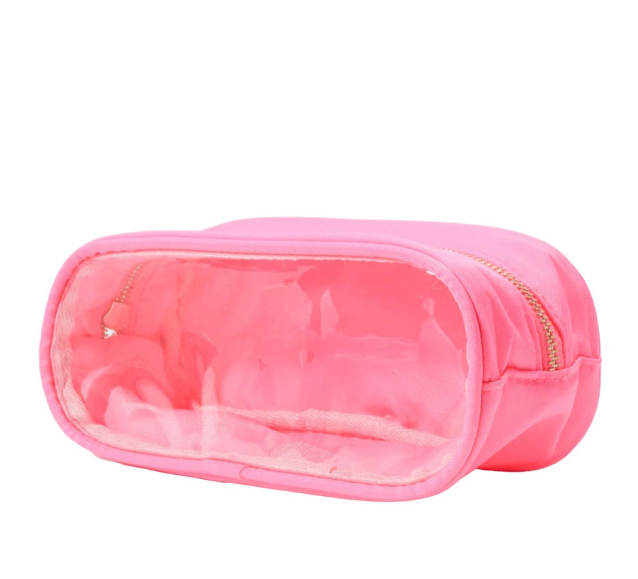 The Nylon Pencil Case | Pink