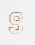 s - Letter Patch Whitee
