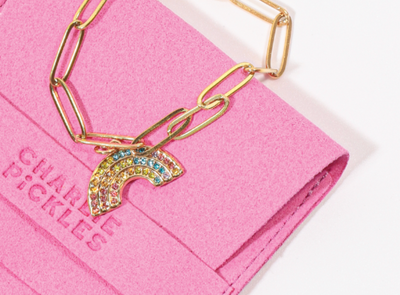Charm Bracelet, 18k Gold Plated