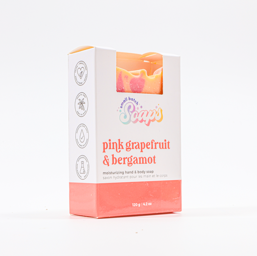 Pink Grapefruit & Bergamot Bar Soap