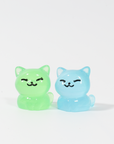 Cat Resin Figures (2 pc) Assorted Colours
