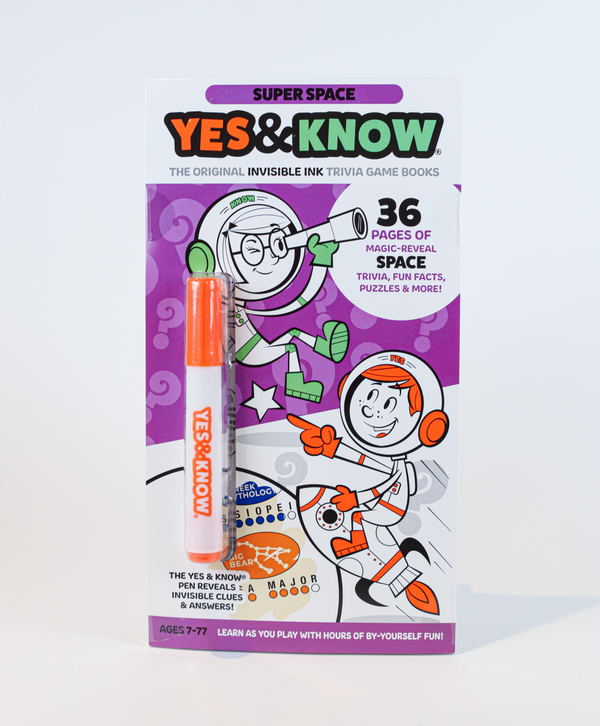 YES & KNOW - INVISIBLE INK - GAME BOOK