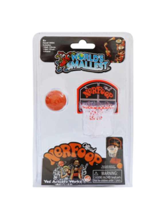 World's Smallest Nerfoop (Basketball)