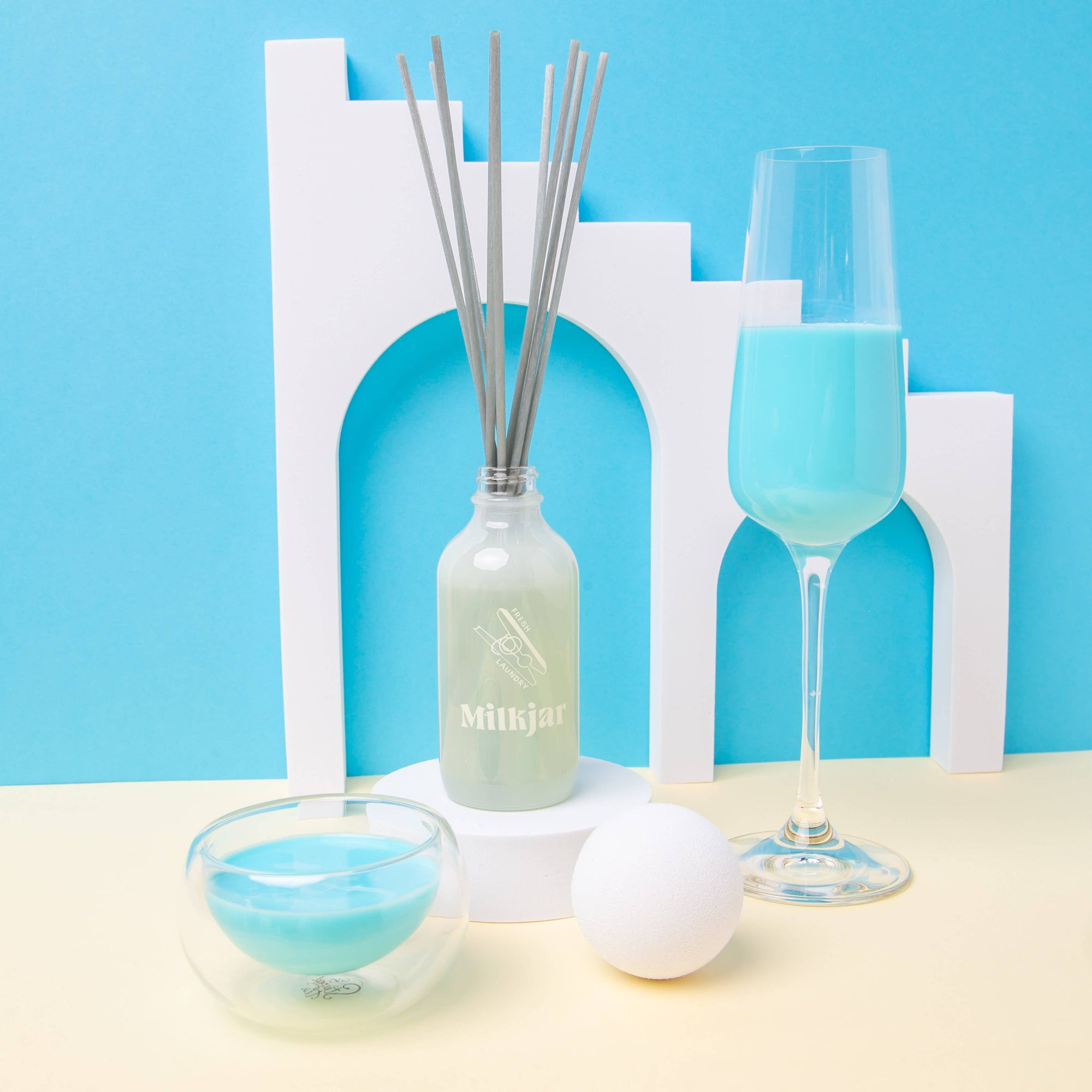 Fresh Laundry - Rain, Cotton &amp; Vanilla 4oz Reed Diffuser