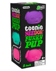 Box of 3 assorted colour Teenie Funky Pups from Nee Doh