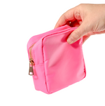 Mini Nylon Pouch | Bubblegum Pink
