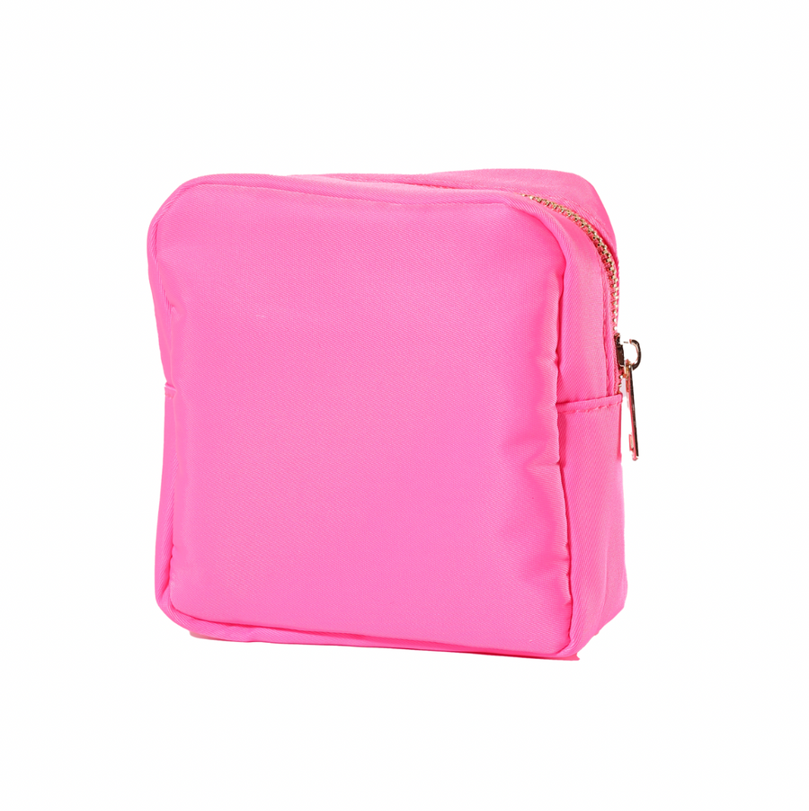 Mini Nylon Pouch | Bubblegum Pink