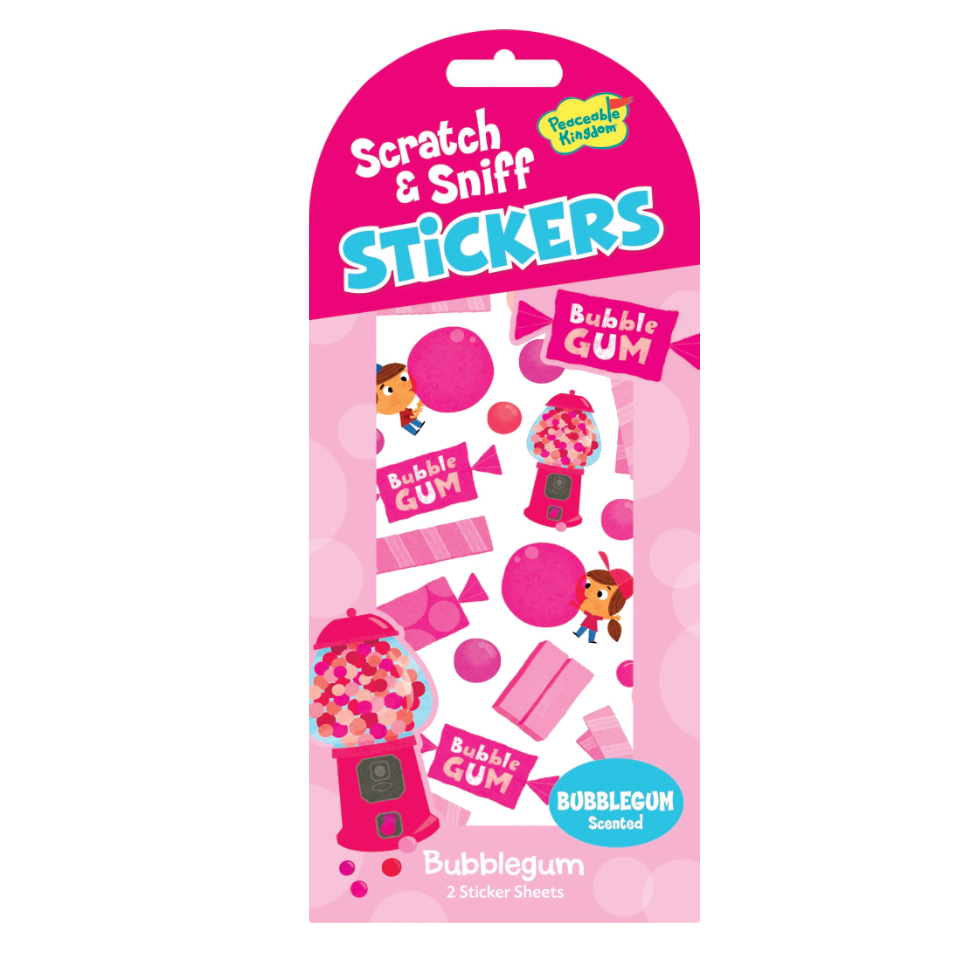 Bubblegum Scratch &amp; Sniff Stickers