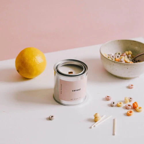 Cereal Candle with Cereal