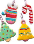 Make and Paint Clay Cookies Ornaments