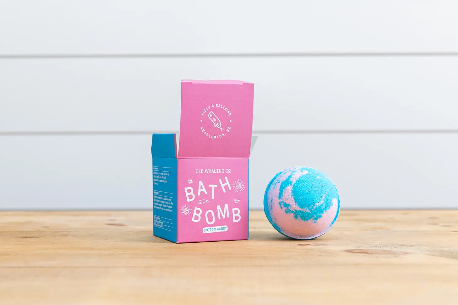 Cotton Candy Bath Bomb with Box