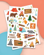 Camping Temporary Tattoos