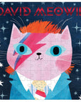 David Meowie Music Cats 100 Piece Puzzle