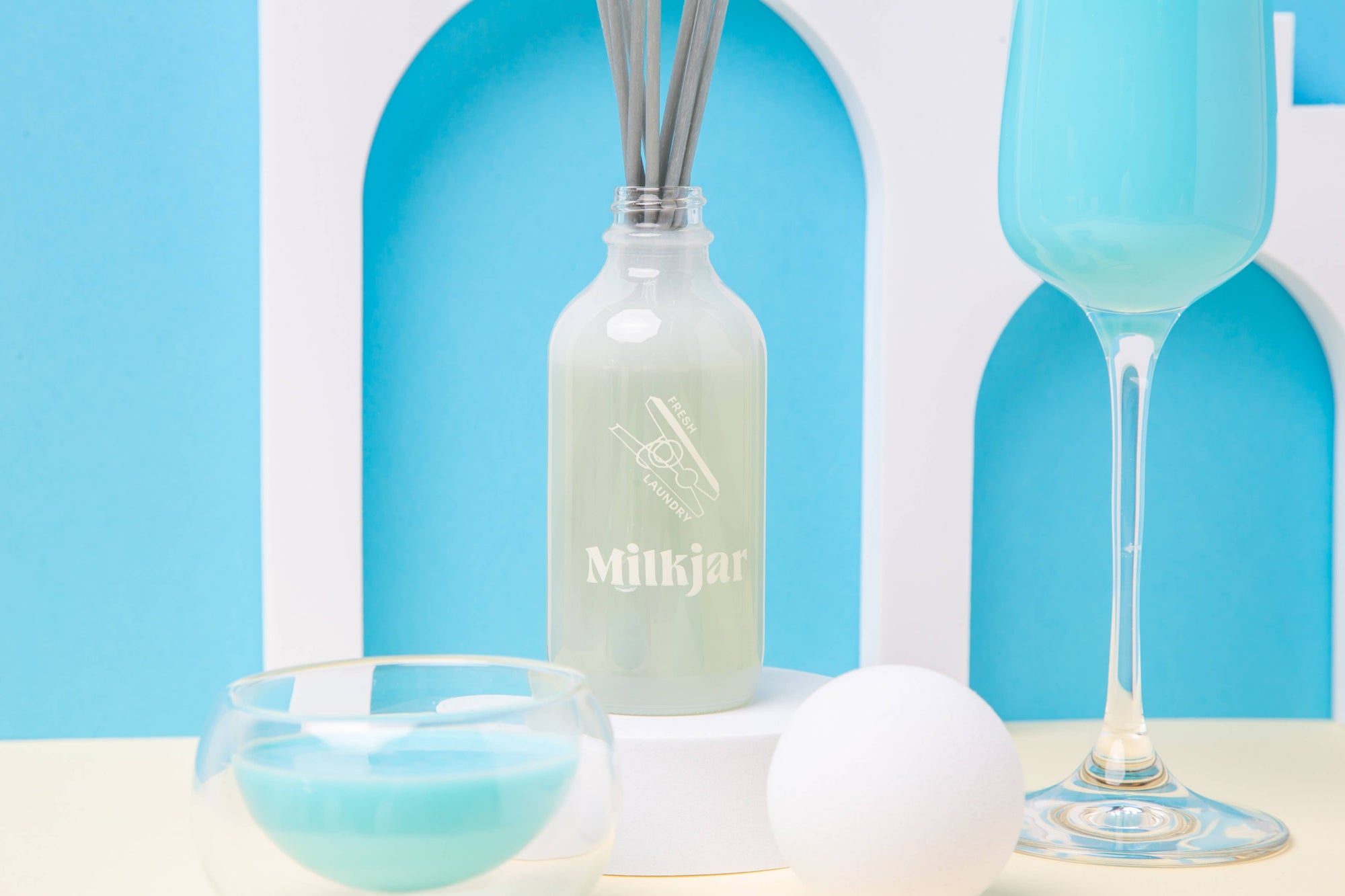 Fresh Laundry - Rain, Cotton &amp; Vanilla 4oz Reed Diffuser