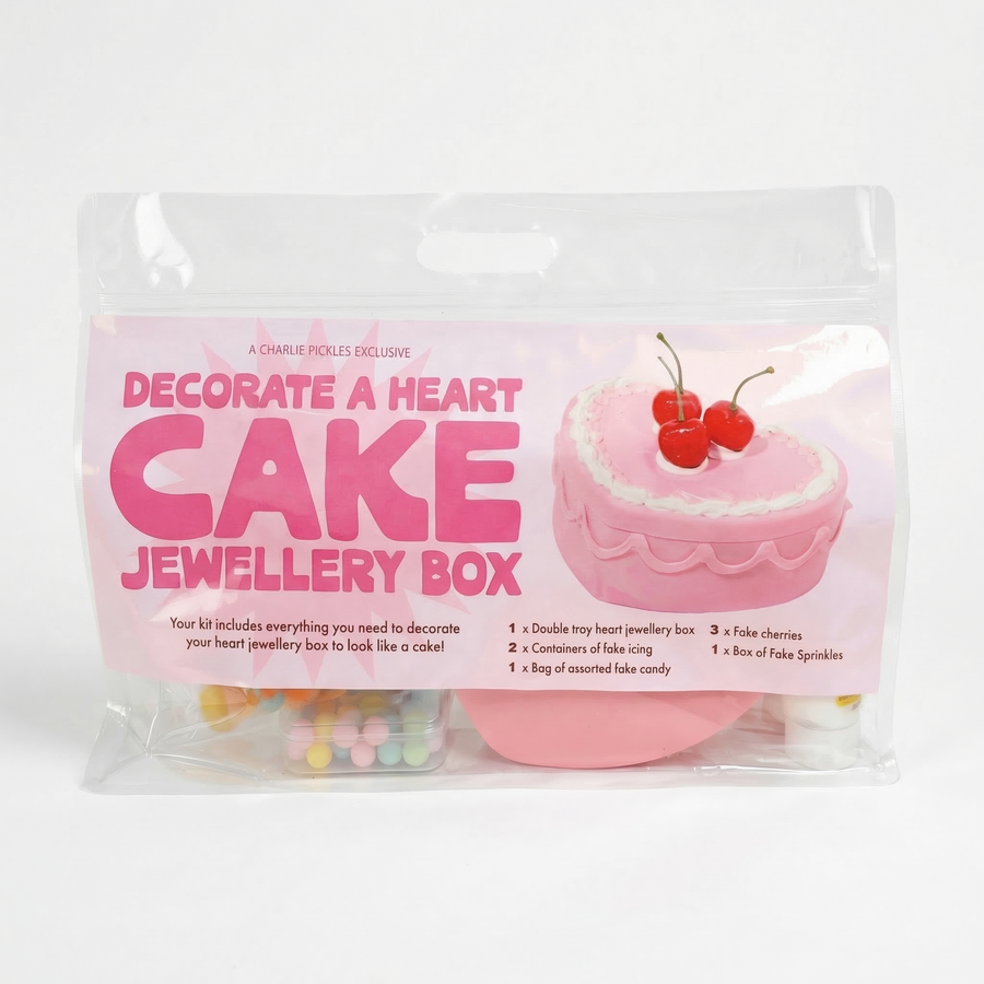 Deluxe Cake Jewelry Box, Kit