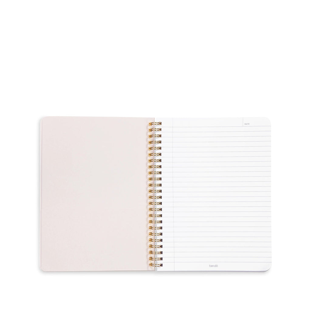 Living Legend notebook opened