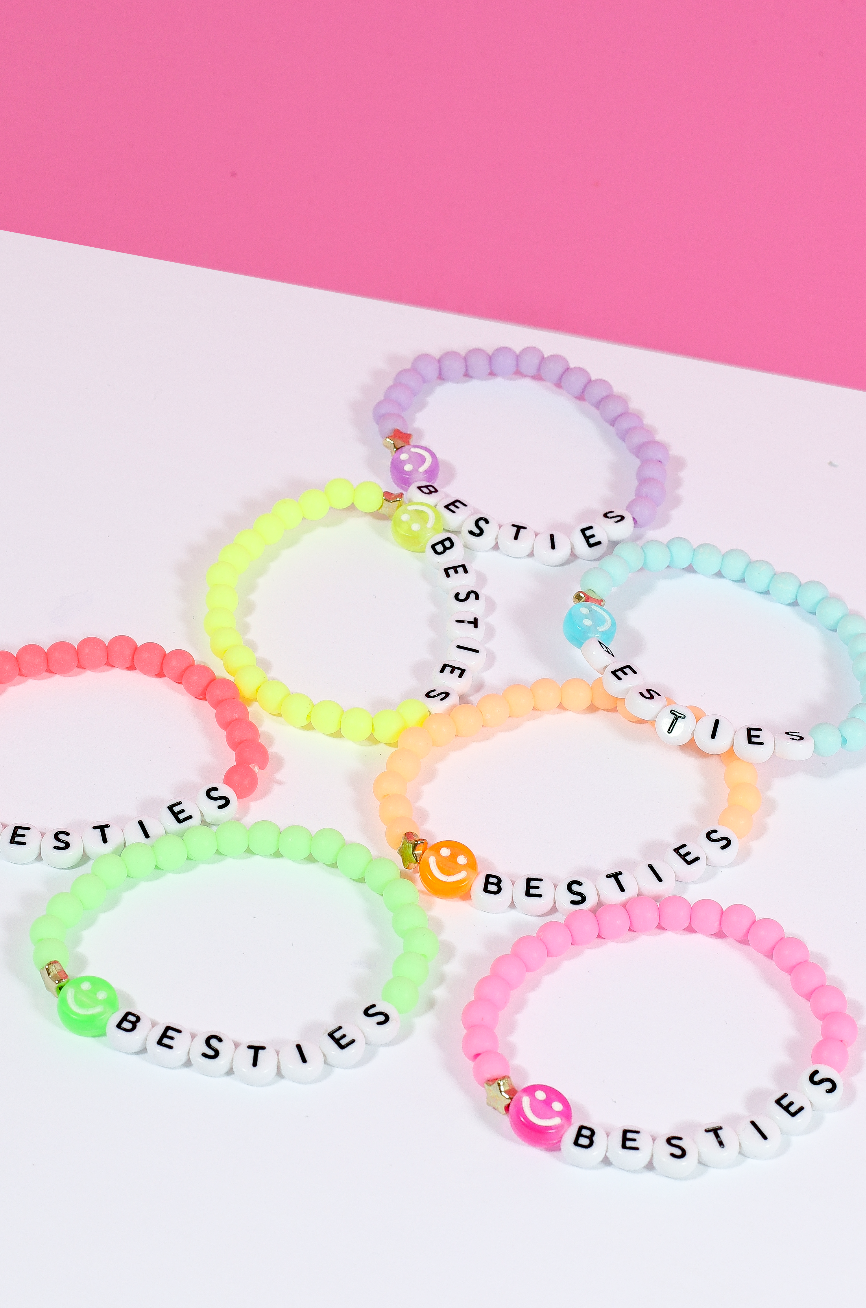 Matte Neon Bestie Bracelet