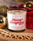 Merry Everything SPRINKLE Candle - Holiday Christmas Candles