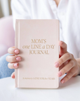 Mom's One Line A Day Leather Journal