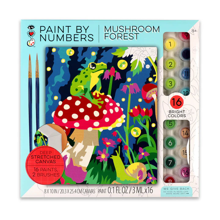 Paint By Numbers- Mushroom Forest