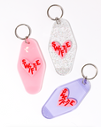 Swifty Keychain - Bubblegum Jelly Pink