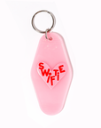 Swifty Keychain - Bubblegum Jelly Pink