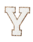 Y  - Letter Patch White