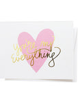 You're My Everything, Greeting Card