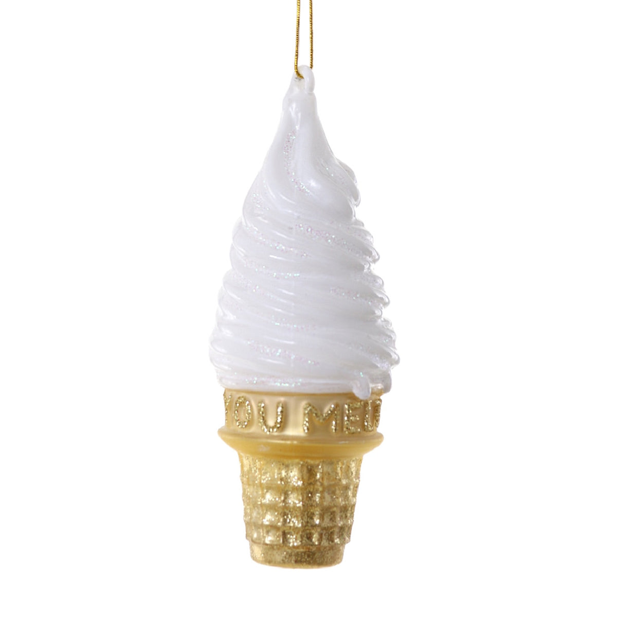 Ice Cream Cone Tree Ornament